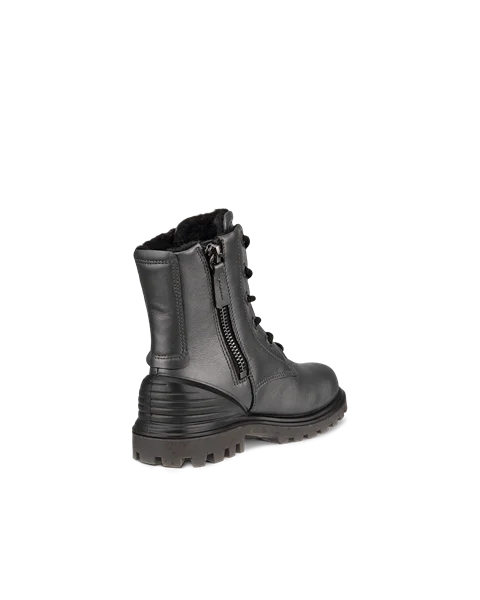 Ecco boots sales silver