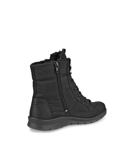 ECCO Babett Damen Wanderschuh aus Nubukleder mit Gore Tex Schwarz