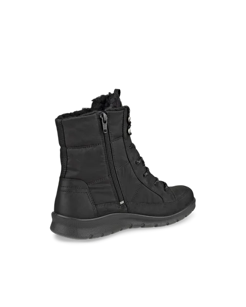 ECCO Babett Damen Wanderschuh aus Nubukleder mit Gore Tex Schwarz