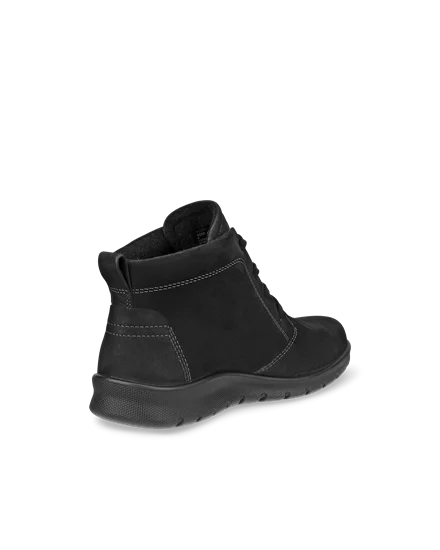 ECCO Babett Damen Outdoor Ankle Boot aus Nubukleder mit Gore Tex Schwarz