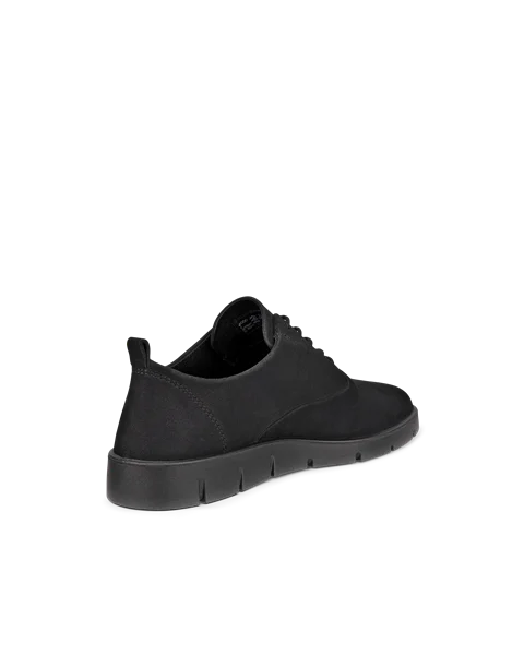 Women s ECCO Bella Nubuck Lace Up Shoe Black
