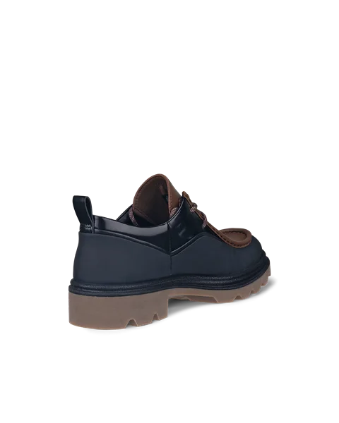Women s ECCO Grainer Leather Moccasin Black