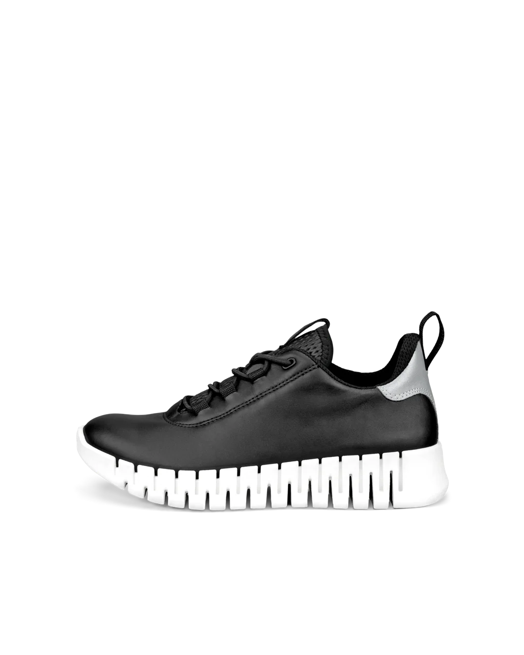 ECCO Gruuv Skinnsneaker dam Svart