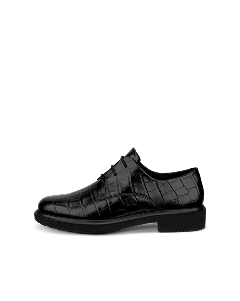 Women s ECCO Metropole Amsterdam Leather Derby Shoe Black