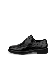 Women s ECCO Nouvelle Leather Lace Up Shoe Black