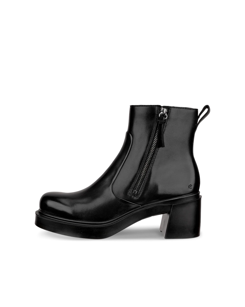 Women s ECCO Metropole Seoul Leather Ankle Boot Black