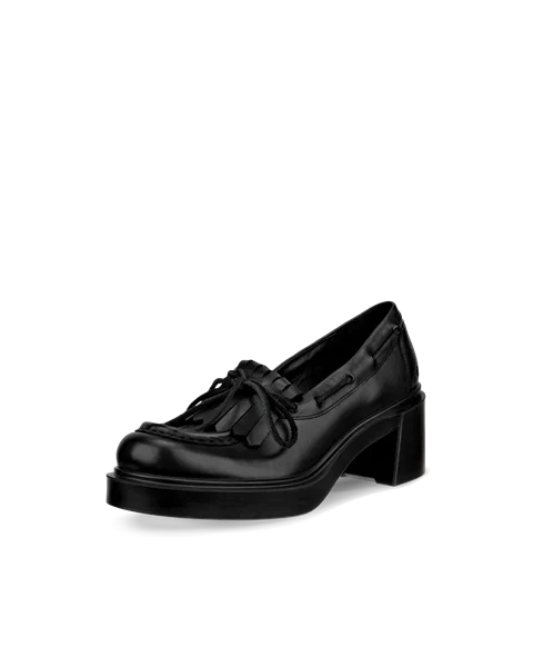 Women s ECCO Metropole Seoul Leather Loafer Black
