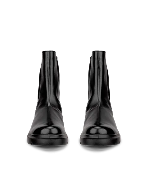 Women s ECCO Nouvelle Leather Chelsea Boot Black