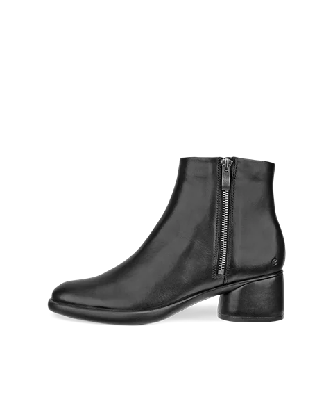 ECCO Sculpted LX 35 Damen Halbhoher Stiefel aus Leder Schwarz