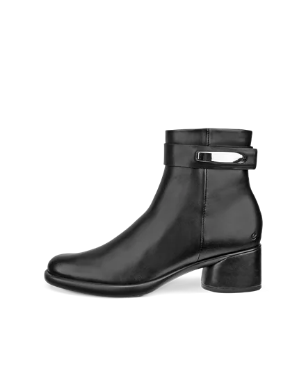 Women s ECCO Sculpted LX 35 Leather Ankle Boot Black