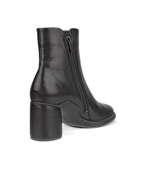 Women s ECCO Sculpted LX 55 Leather Mid Cut Boot Black