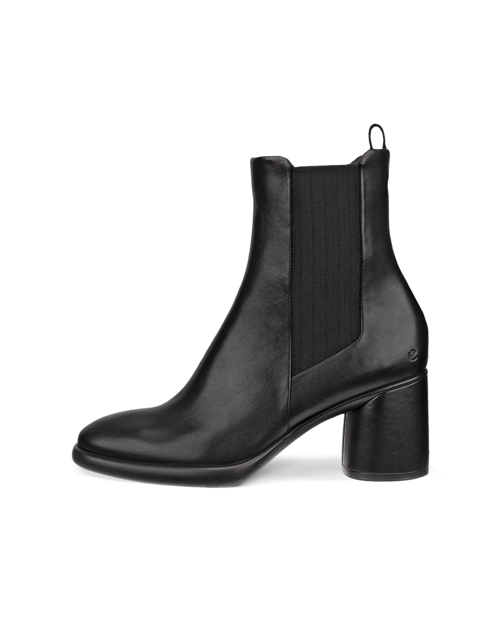 Women s ECCO Sculpted LX 55 Leather Chelsea Boot Heel Black