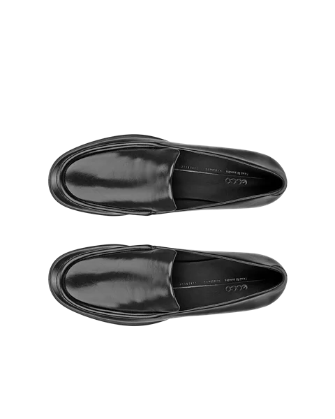 Women s ECCO Sculpted LX Leather Moccasin Black