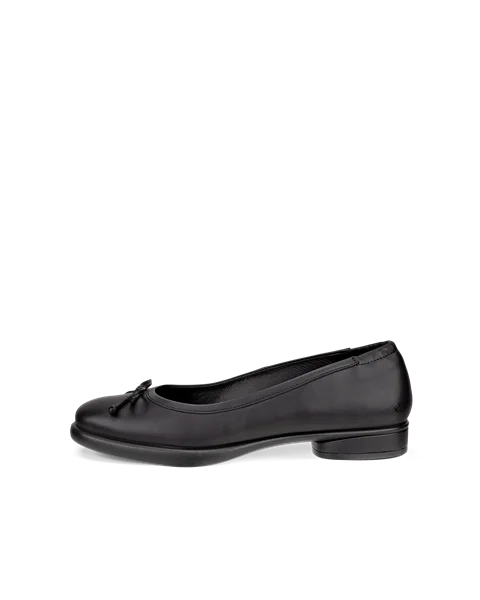 Women s ECCO Sculpted LX Leather Ballerina Black
