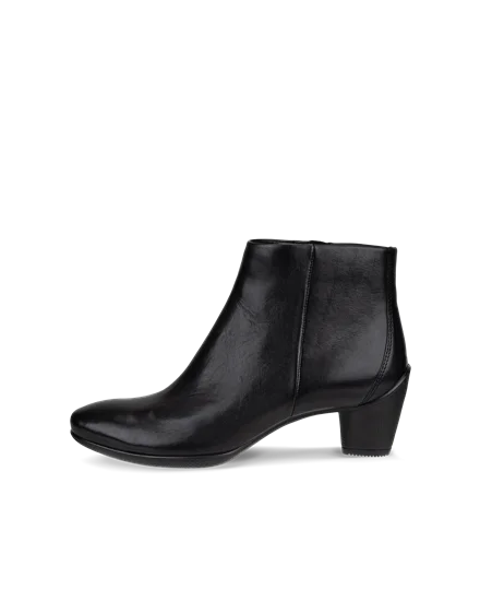Women s ECCO Sculptured 45 Leather Ankle Boot Black