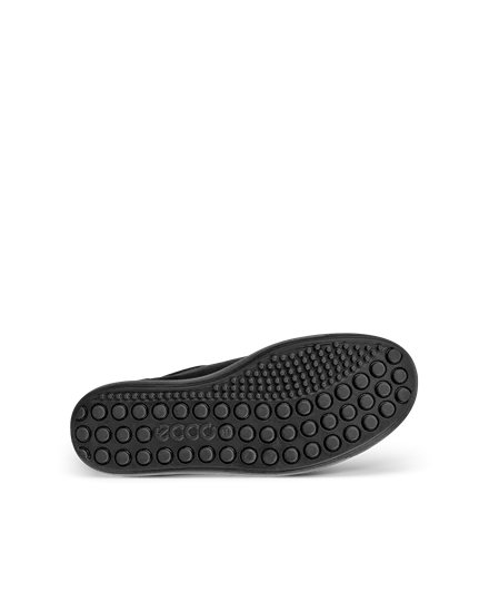 Women s ECCO Soft 7 Leather Gore Tex Trainer Black