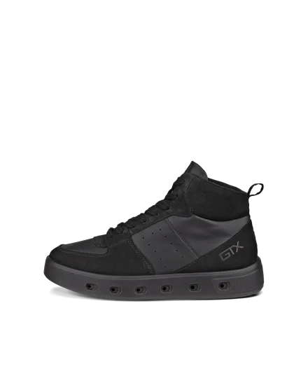 Ecco black high tops hot sale