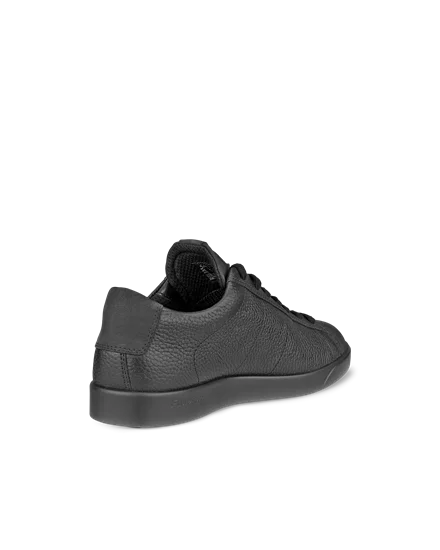Women s ECCO Street Lite Leather Gore Tex Trainer Black