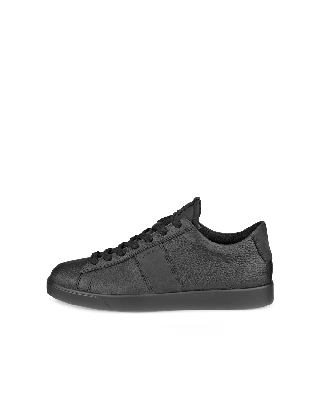 Women s ECCO Street Lite Leather Gore Tex Trainer Black