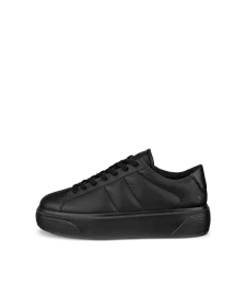 ECCO Soft 2.0 dame fritidssko skinn Svart