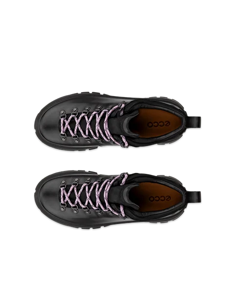 Women s ECCO Track 30 Leather Waterproof Shoe Black