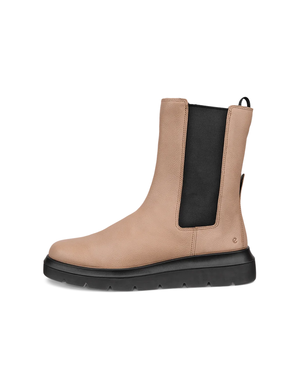 Women s ECCO Nouvelle Leather Chelsea Boot Beige