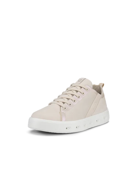 Ecco nubuck top