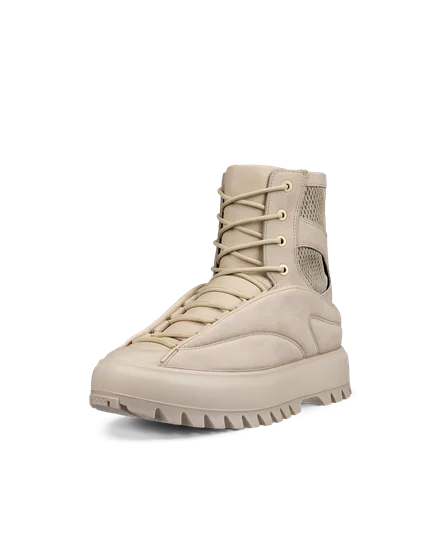 Women s ECCO Street Ace RAL7000 Nubuck Boot Beige