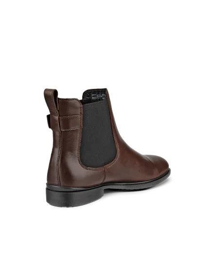 Women s ECCO Dress Classic 15 Leather Chelsea Boot Brown