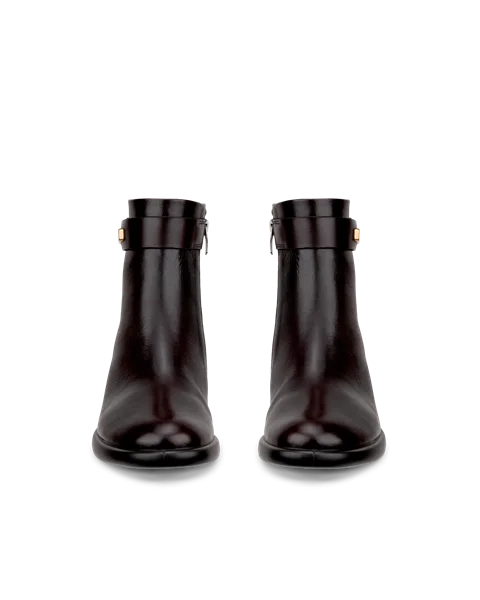 Women s ECCO Sculpted LX 35 Leather Ankle Boot Brown