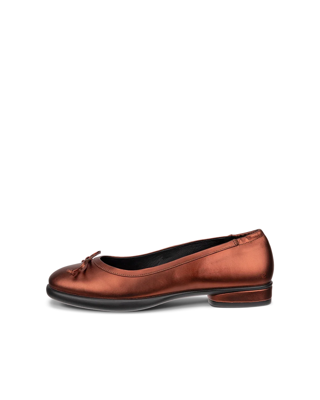 Women s ECCO Sculpted LX Leather Ballerina Brown