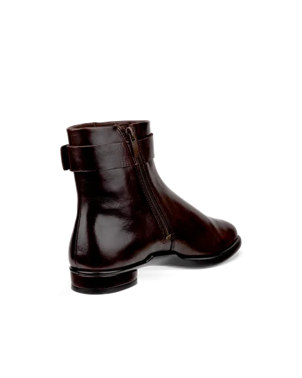 Women s ECCO Sculpted LX Leather Ankle Boot Brown