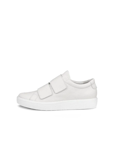 Women s ECCO Soft 60 Leather Trainer White