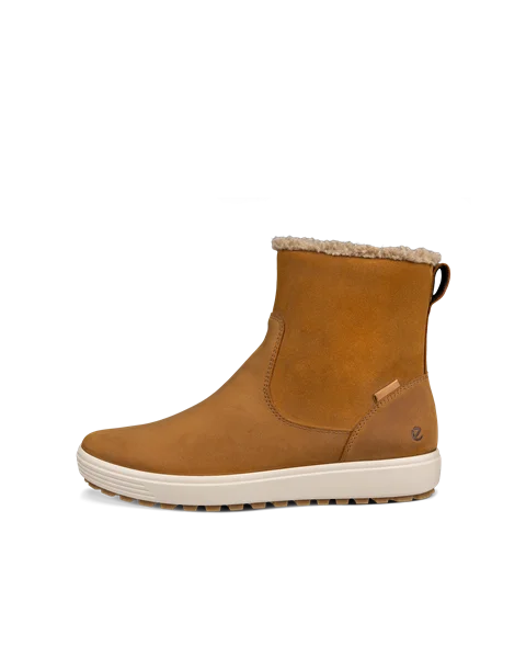 Ecco brown suede boots shop