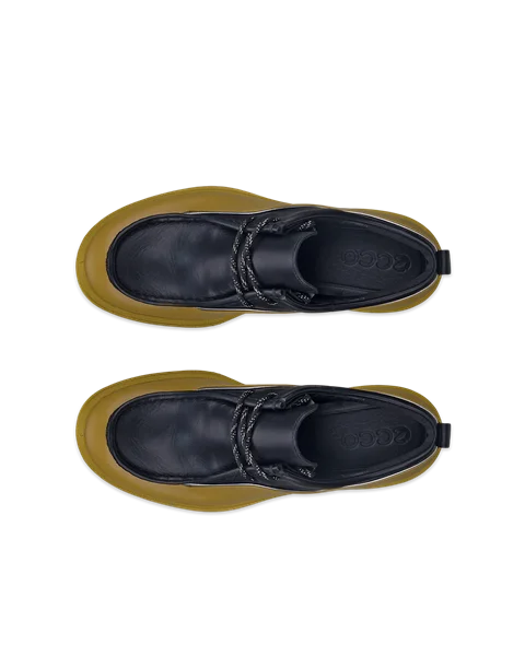 Women s ECCO Grainer Leather Moccasin Green