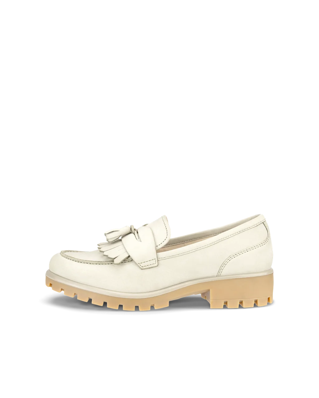 ECCO® Modtray Damen Nubuk-Loafer | Grün