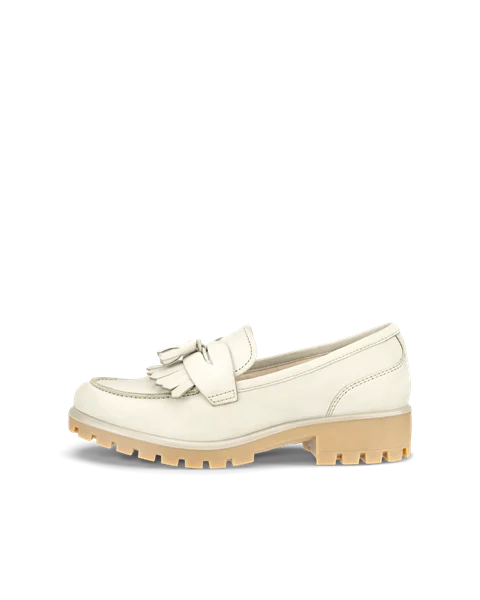 ECCO® Modtray Damen Nubuk-Loafer | Grün