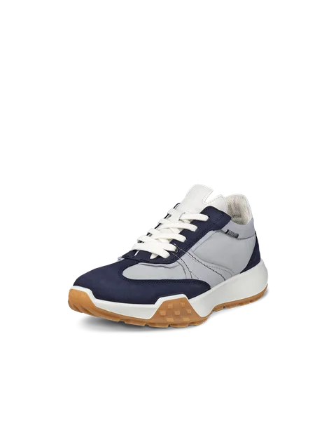 ECCO｜SNEAKERS (RETRO SNEAKER W (211773-50366)) Women's ECCO® Retro Sneaker Leather Trainer | Multicolour