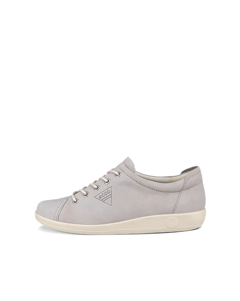Women's ECCO® Soft 2.0 Nubuck Walking Shoe | Grey