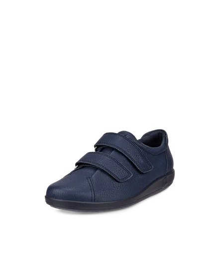 Women's ECCO® Soft 2.0 Leather Walking Shoe | Navy