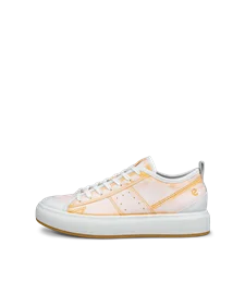 Ecco leather trainers clearance
