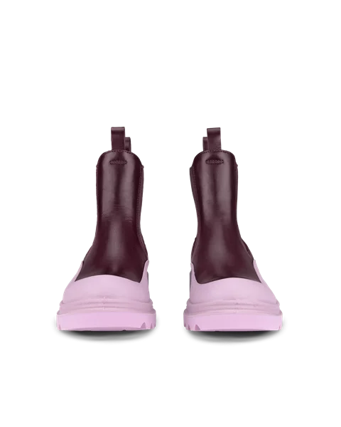 Ecco boots purple new arrivals