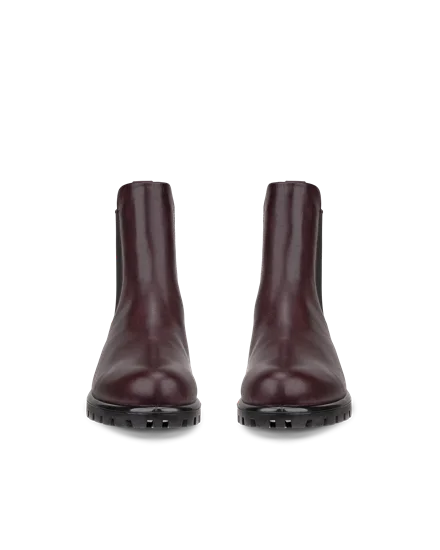 Women s ECCO Modtray Leather Chelsea Boot Purple