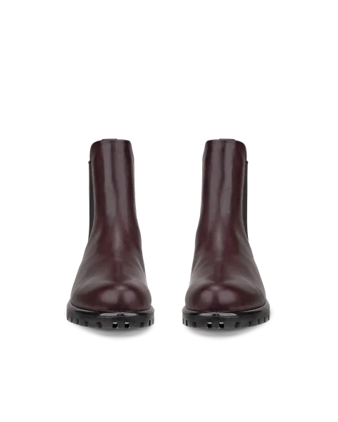 Women s ECCO Modtray Leather Chelsea Boot Purple