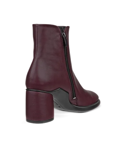 Ecco burgundy boots 2025