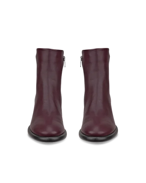 Women s ECCO Sculpted LX 55 Leather Mid Cut Boot Purple