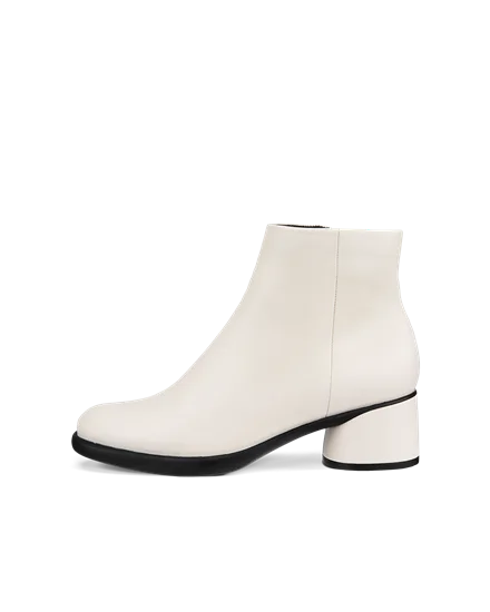 Women s ECCO Sculpted Lx 35 Leather Mid Cut Boot White