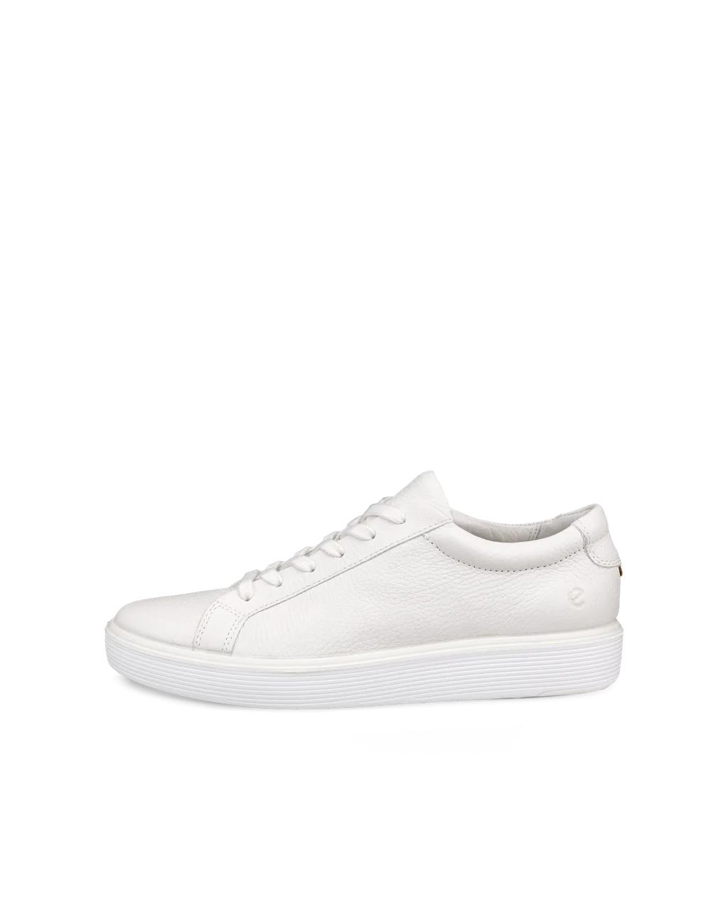 Women s ECCO Soft 60 Leather Trainer White