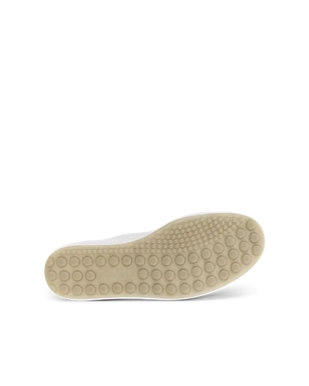 Women s ECCO Soft 7 Leather Trainer White