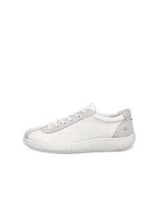 Ecco white trainers store